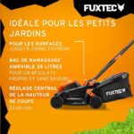 Fuxtec FX-E1RM20-SET - Tondeuse sans fil, coupe 33 cm, jusqu'à 200 m², 40 V – Image 4