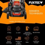 Fuxtec FX-E2RM51SET - Tondeuse sans fil, coupe 51 cm, jusqu'à 500 m², 40 V – Image 3