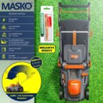 Masko Largeur de coupe - Tondeuse sans fil, coupe 33 cm – Image 2