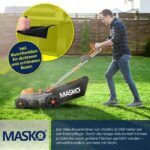 Masko Largeur de coupe - Tondeuse sans fil, coupe 33 cm – Image 5