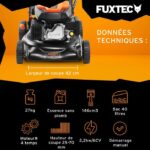 Fuxtec FX-RM4346 - Tondeuse thermique, coupe 42 cm, jusqu'à 400 m², 2200 W – Image 3