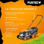 Fuxtec FX-RM4346 - Tondeuse thermique, coupe 42 cm, jusqu'à 400 m², 2200 W – Image 5