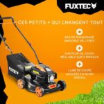 Fuxtec FX-RM4180 - Tondeuse thermique, coupe 40 cm, jusqu'à 400 m², 1300 W – Image 3