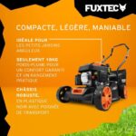 Fuxtec FX-RM4180 - Tondeuse thermique, coupe 40 cm, jusqu'à 400 m², 1300 W – Image 4