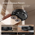Ultenic M50 - Aspirateur robot laveur avec station, 25 000 Pa, 5200 mAh, 200 min – Image 4