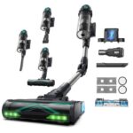 Vactidy France Vactidy Blitz V15 MAX+ - Aspirateur balai laveur, 80 kPa, 65 min, 78 dB(A)