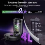 Vactidy France Vactidy Cleanova W15 - Aspirateur robot laveur avec station, 18 000 Pa, 2600 mAh, 200 min – Image 3