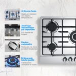 Wehimo 5 Feux - Plaque de cuisson gaz, 5 foyers, 76 cm – Image 5